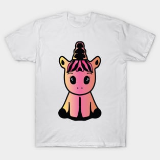 Cute Unicorn Pink Unicorn T-Shirt